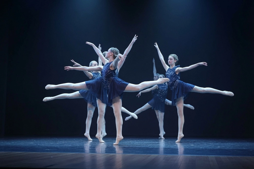 Ballett Aufführung Gruppe